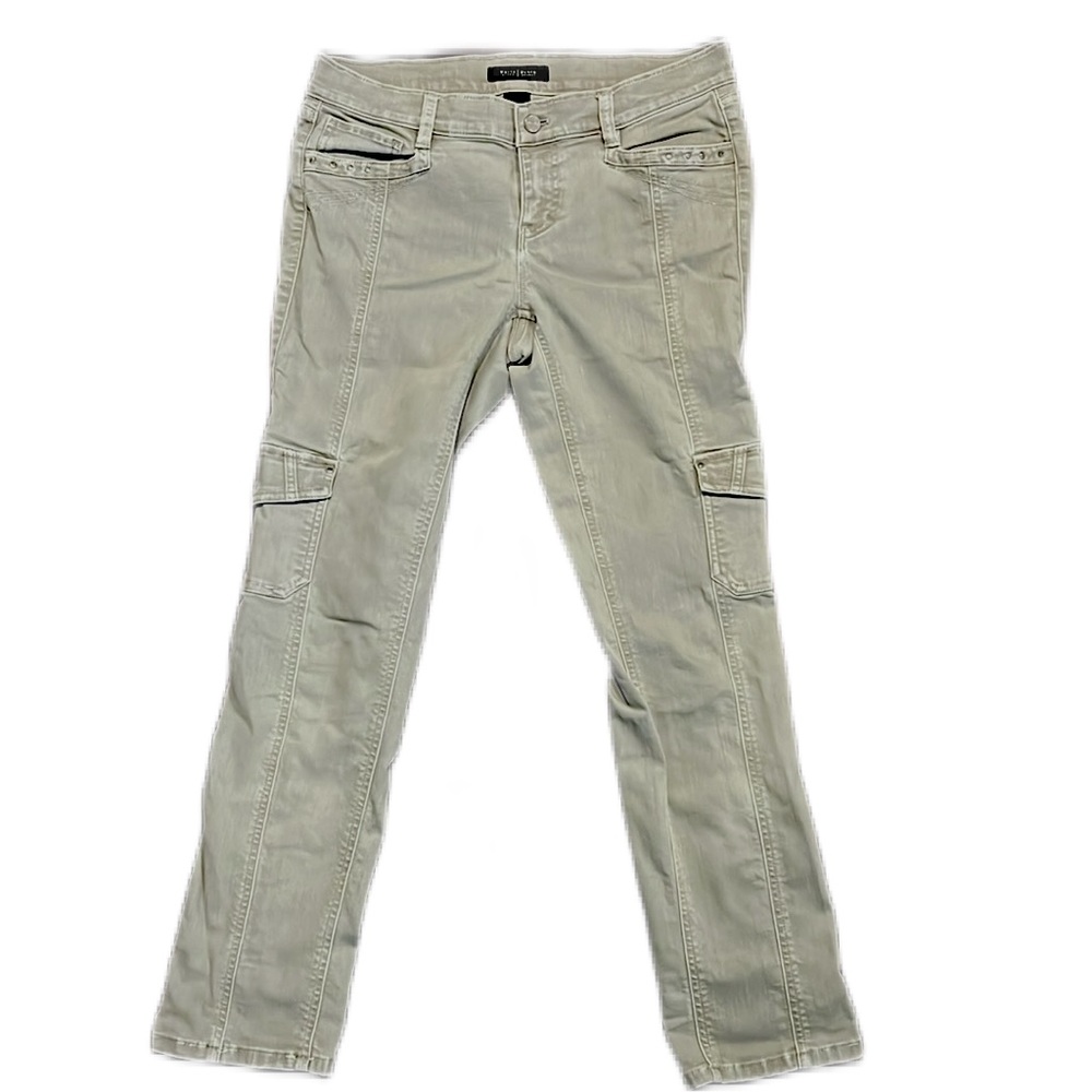 WHBM Slim Cropped Cargo Jeans